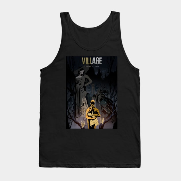 Village Tank Top by Ben's Design Store